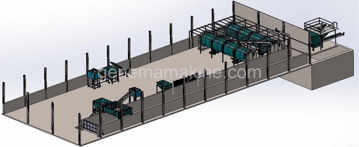 Composting Bioreactor and Large Scale Composting System