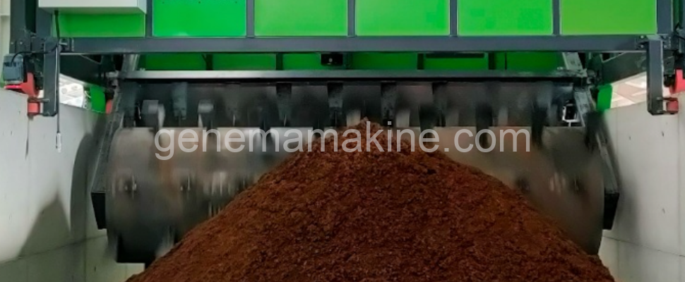 Large scale composting equipment Large Scale Composting Machine