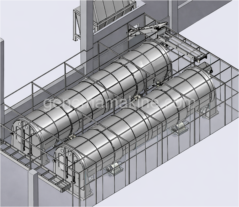 Manure Composting Facility 3D Drawing Manure Composting Facility 3D Drawing