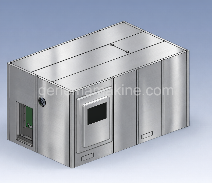 On Site Commercial Composting 3D Drawing