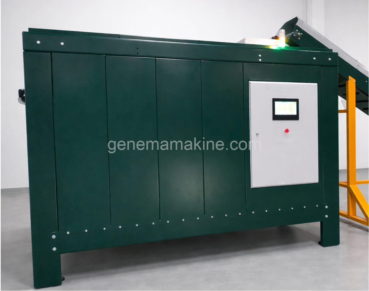 Yemek atığı kompost makinesi composting machine for hotels